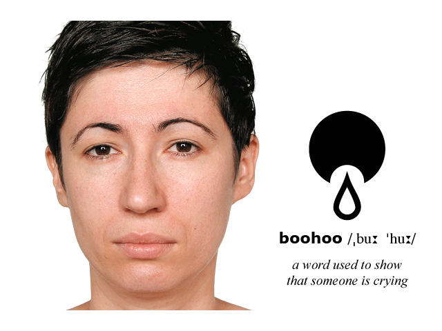 Facial Expression and Symbol: boohoo